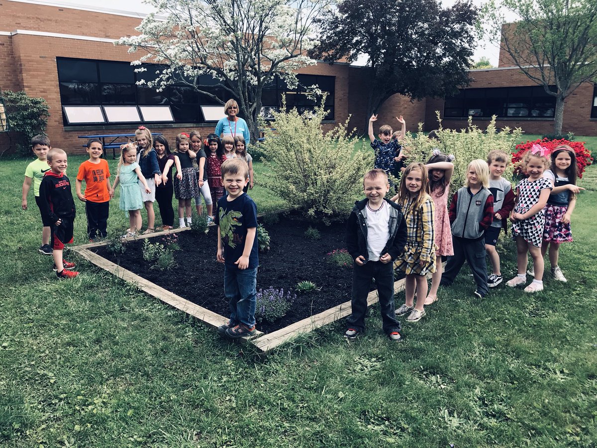 Our Ridge We Care butterfly garden is complete!!!