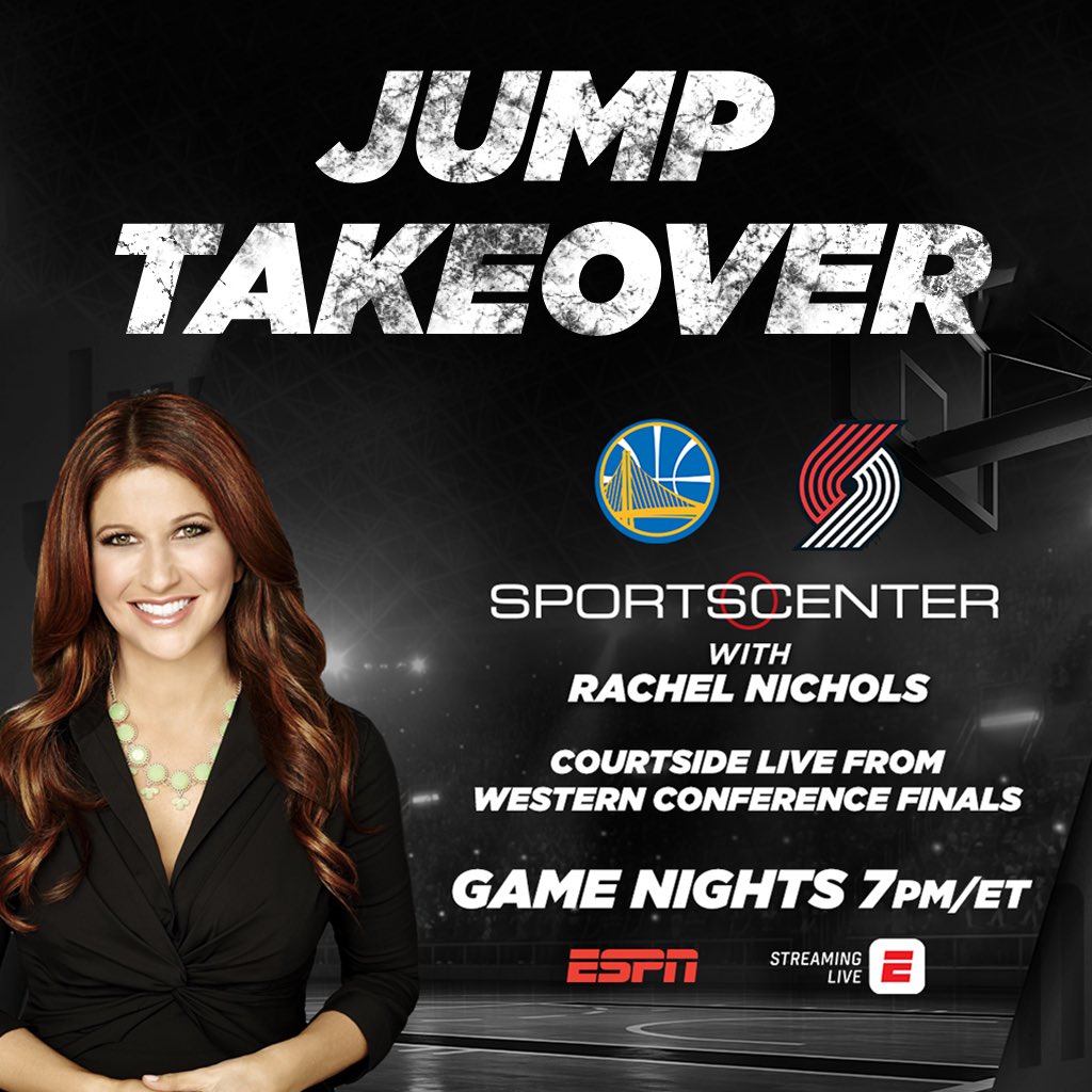 Rachel Nichols on Twitter: "okay @TrailBlazers fans you must tune in  tonight because we are having #ImTryingJennifer live on the show 😎🏀😂 cc:  @CJMcCollum https://t.co/4bb1qCF6yx" / Twitter