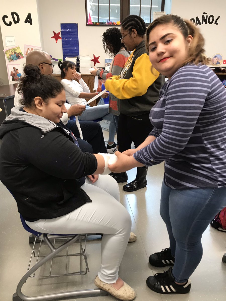 My ECE students had an amazing time learning how to do CPR/First Aid, thanks Mr. Jackson.