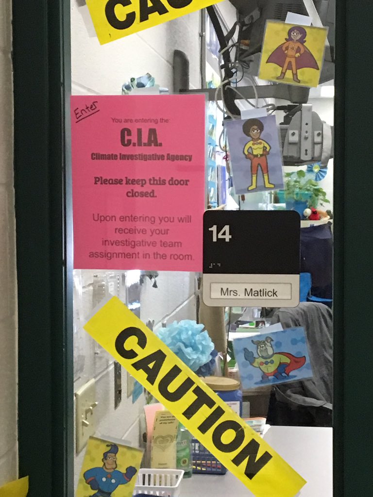 KellyMatlick's tweet photo. How do you engage your Ss in the last weeks of school with climate change data?  You turn it into an investigative challenge/escape room!  So much fun and students really persevered!! https://t.co/RkmvPwrCNM
