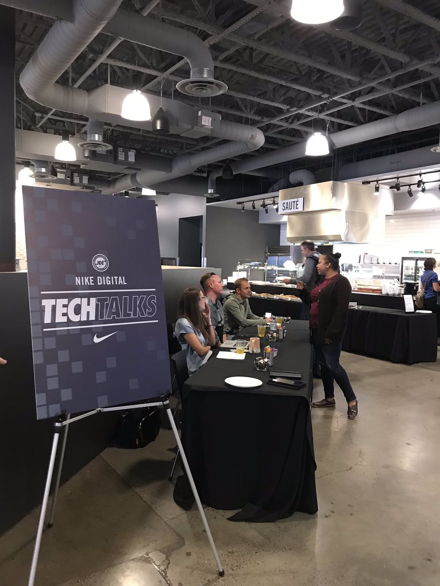 TalentGatherer's tweet image. Happening now!  #niketechtalks