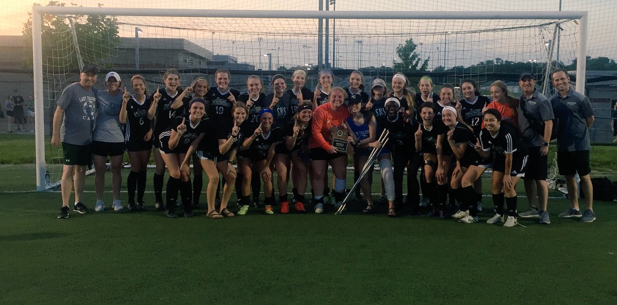 shsGsoccerfanz's tweet photo. Your Lady Falcons are District Champions Beating Park Hill Trojans 1-0 making School History! https://t.co/NmXXF0UluY