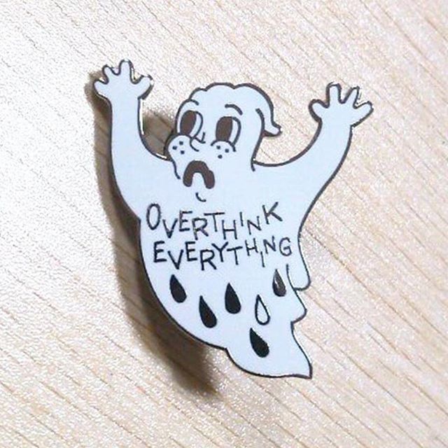 Anxiety Ghost Enamel Pin
🌙FREE World Wide Shipping🌙
 Get it here 👉 bit.ly/2Hl5dBB 
#goth|#gothic|#witch|#witches|#witchy|#witchfashion|#gothfashion|#halloween