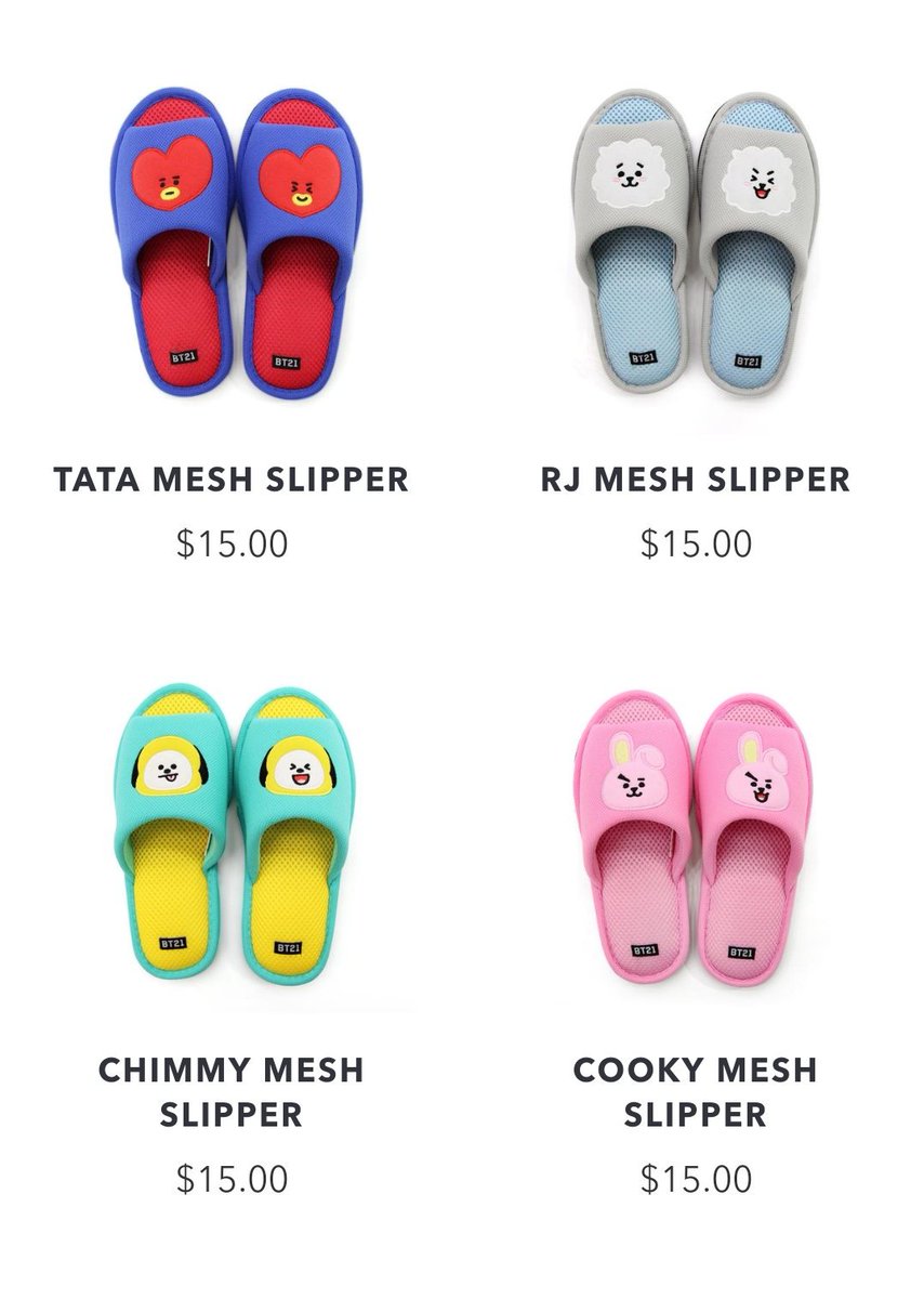 BTSMerchUpdates's tweet photo. LINE BT21 stickers on LINE FRIENDS COLLECTION
https://t.co/n6E1wGOgiV
Canvas bag $18
Socks $8
Perfume tag $7
Wrist band $11
Neck pillow $15
Slippers $15
#BT21 #LINEFRIENDSCOLLECTION
#ThankYouEdition #InternationalShipping
#BTS @BTS_twt https://t.co/J5fhAZCkBc