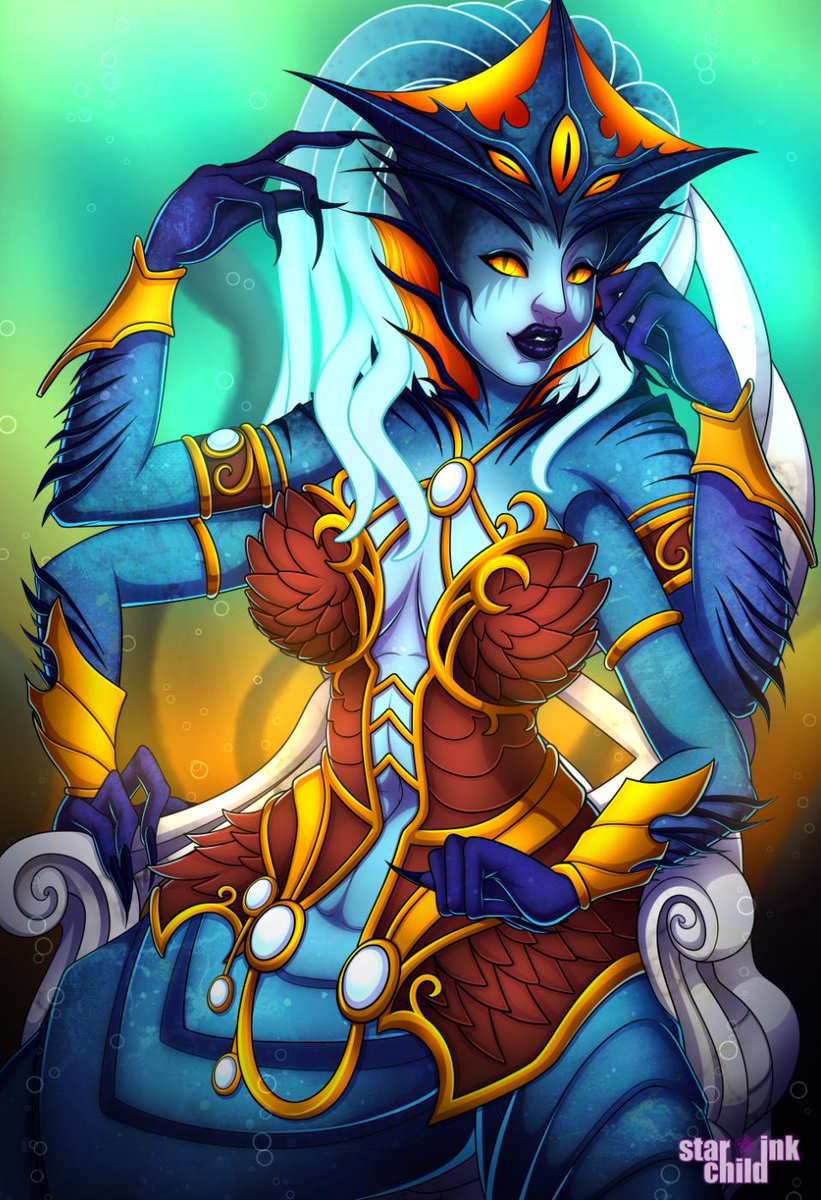 starchildink's tweet photo. My #QueenAzshara poster is now life, just in time for #ACen2019 and #Nazjatar in #BattleforAzeroth  LONG MAY SHE REIGN!

If you're a fan of the art, consider supporting me on Patreon: https://t.co/DVVh62vev5 https://t.co/qC7GiGCqUG