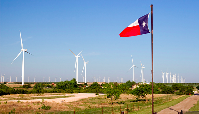 TheMacroGrid's tweet photo. Texas produces more wind power than any other state.

If it were it's own country, Texas would rank fifth in the world for wind capacity. https://t.co/df87HotGxk