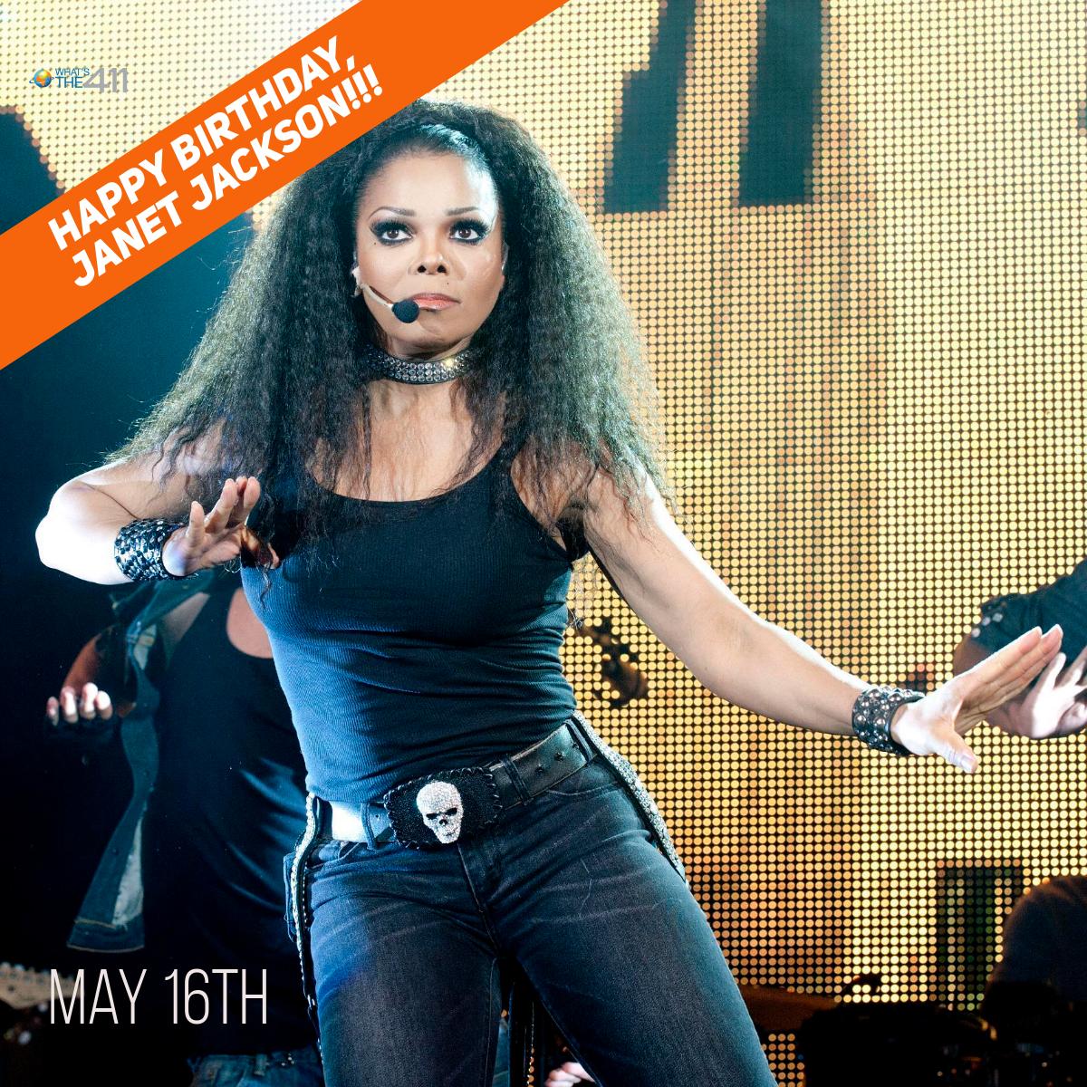Happy Birthday to Janet Jackson!    