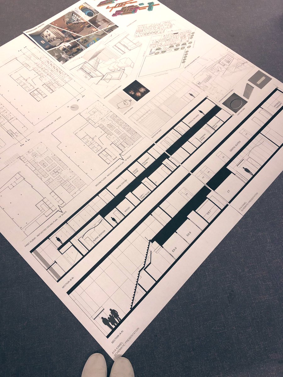 AyaKamel__'s tweet image. Let your boards tell the story..

#ThesisPresentation #Tonight #SchematicPresentation #SchemeSelectedBoards #InteriorArchitectureSchool #AlmostHalfway #يارب_نخلص 🙈