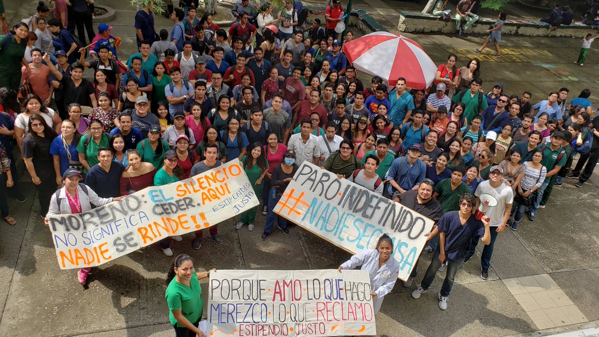 Mian_Mao's tweet photo. #InternosUnidos #Internado2019 #EstipendioJusto https://t.co/WbBJMsBe9g