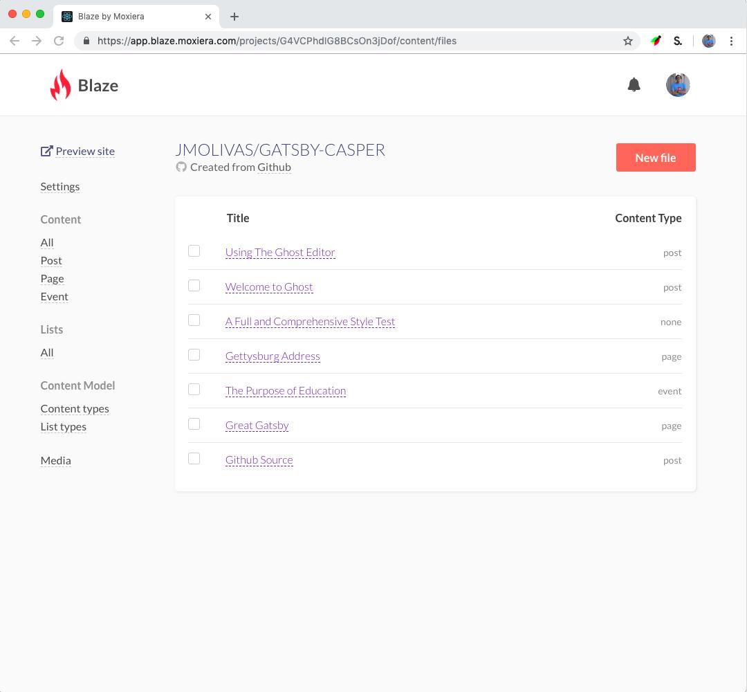 Blaze Hybrid CMS tweet media