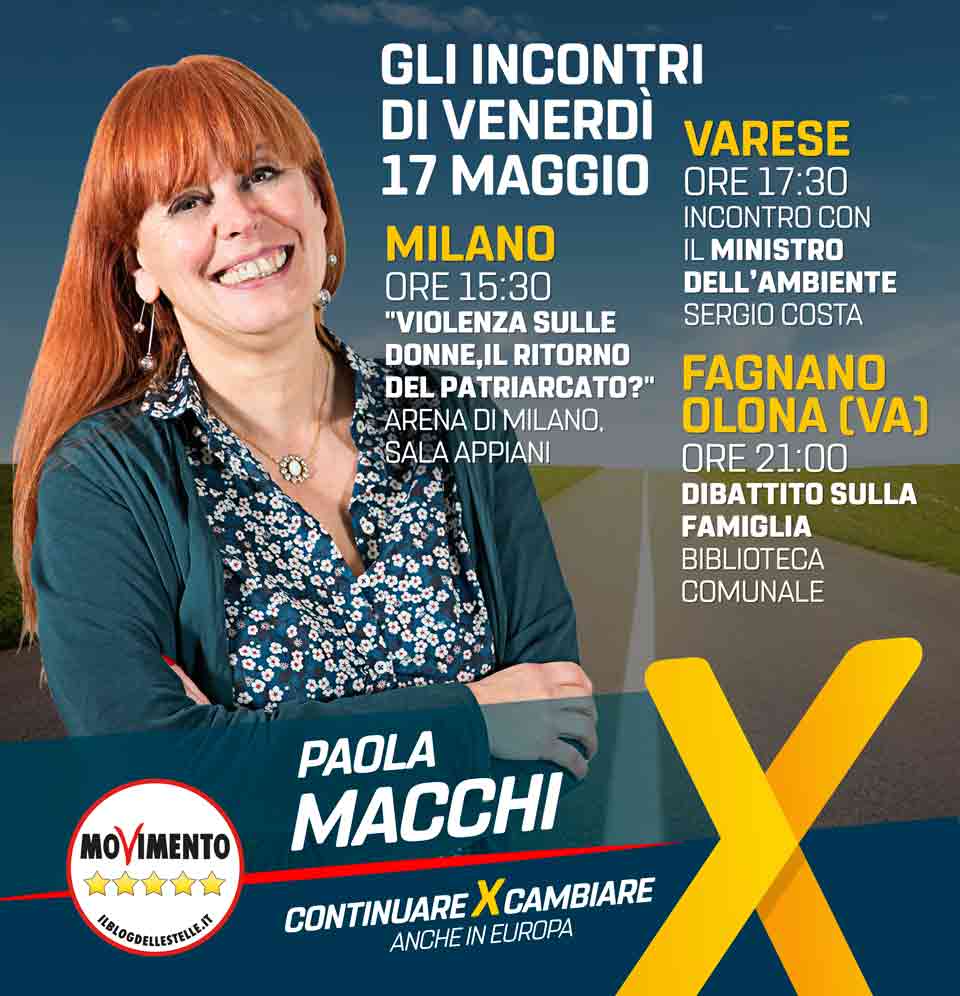 ezzelina's tweet photo. Ecco dove possiamo incontrarci domani 🇪🇺⭐️ #ContinuareXCambiare #ElezioniEuropee2019 #M5S https://t.co/Pvmqtk8DT9