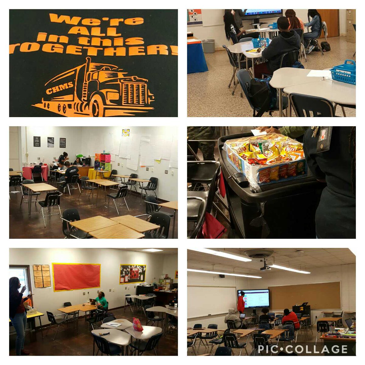 ChMsad's tweet photo. We are all in this together. Math teachers prepared our students for SOL. #puttingintheextrawork #ChMSMyGPSforSuccess @ChMSTruckers @JaneenPerryCam1 @ebracyPPS https://t.co/sgkoUGwRaD