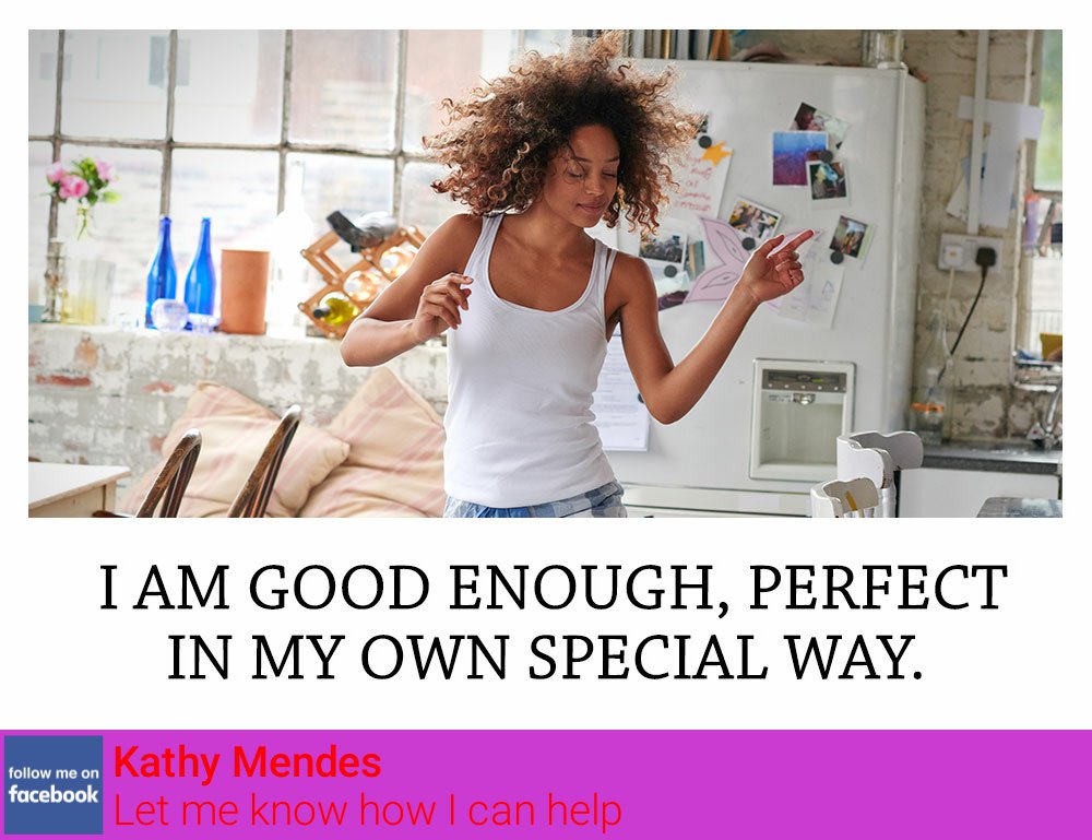 Recognizing that you’re perfectly imperfect is powerful!