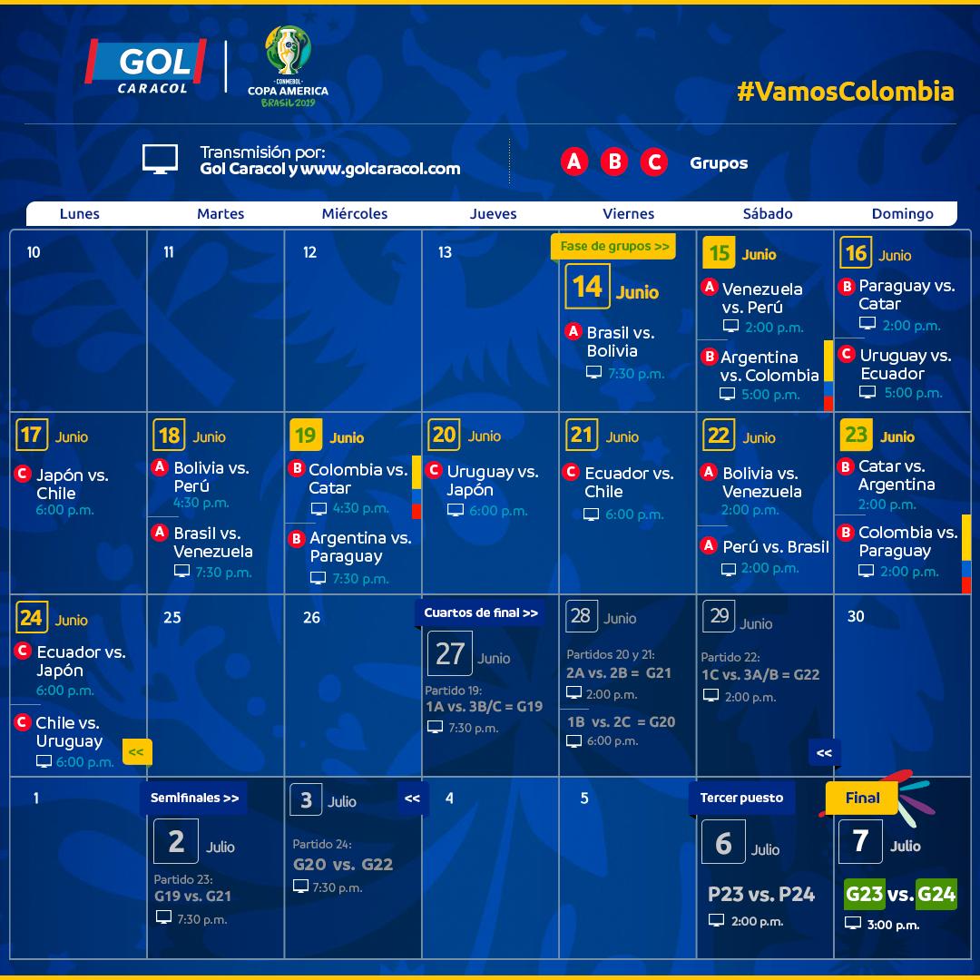 Partidos hoy 12 de octubre: horarios y programación por TV - GolCaracol