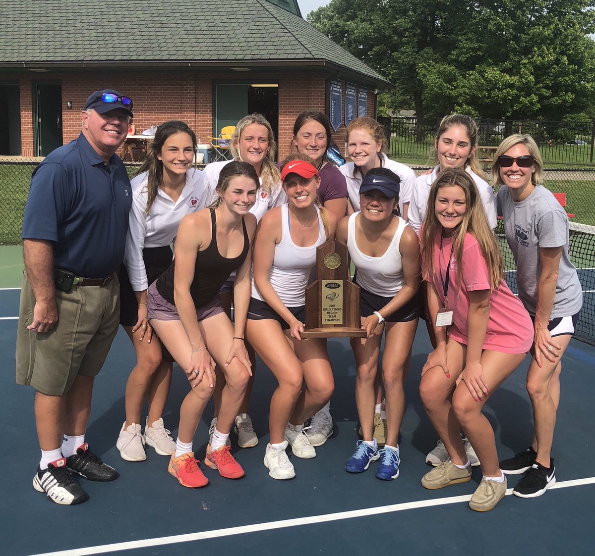 SHA wins the Region 7 Girls title. Congrats to the Valkyries and on to STATE! Go ♥️