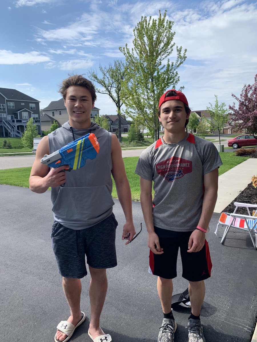 Shmelly11's tweet photo. Mike actually did something and killed Jalen Henkel @ephsnerf19 https://t.co/ytcr0GKPbn