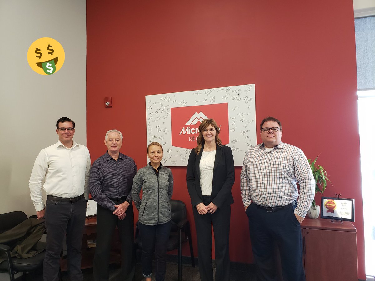 Thanks <a href="/JasonDittmann/">Jason Dittmann</a> and Bruce Hunter from  <a href="/MicroAge_Regina/">MicroAge Regina</a> for taking us on on a tour of your new facility  #microage #synnex #impressive #letsdothis
