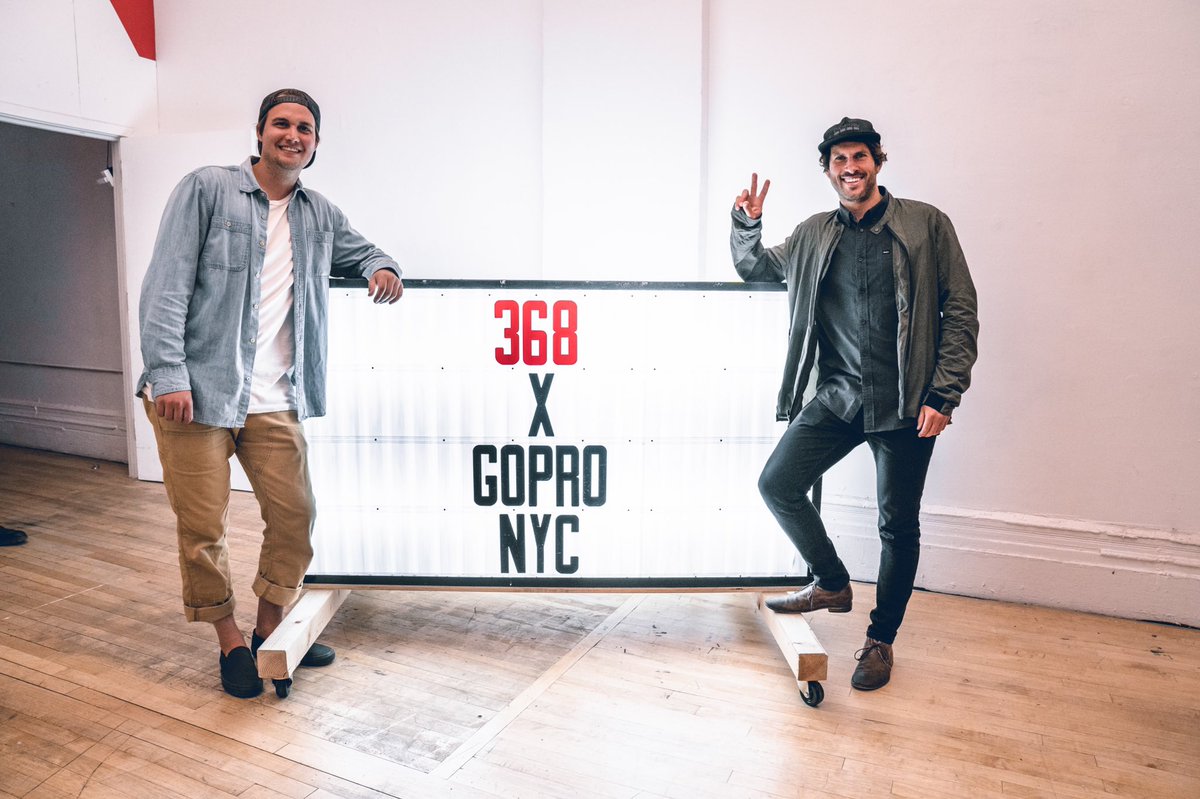 It was great to hear what its like to be a <a href="/GoPro/">GoPro</a> creator from <a href="/abekislevitz/">Abe Kislevitz</a> and Brian Town. We miss them already.