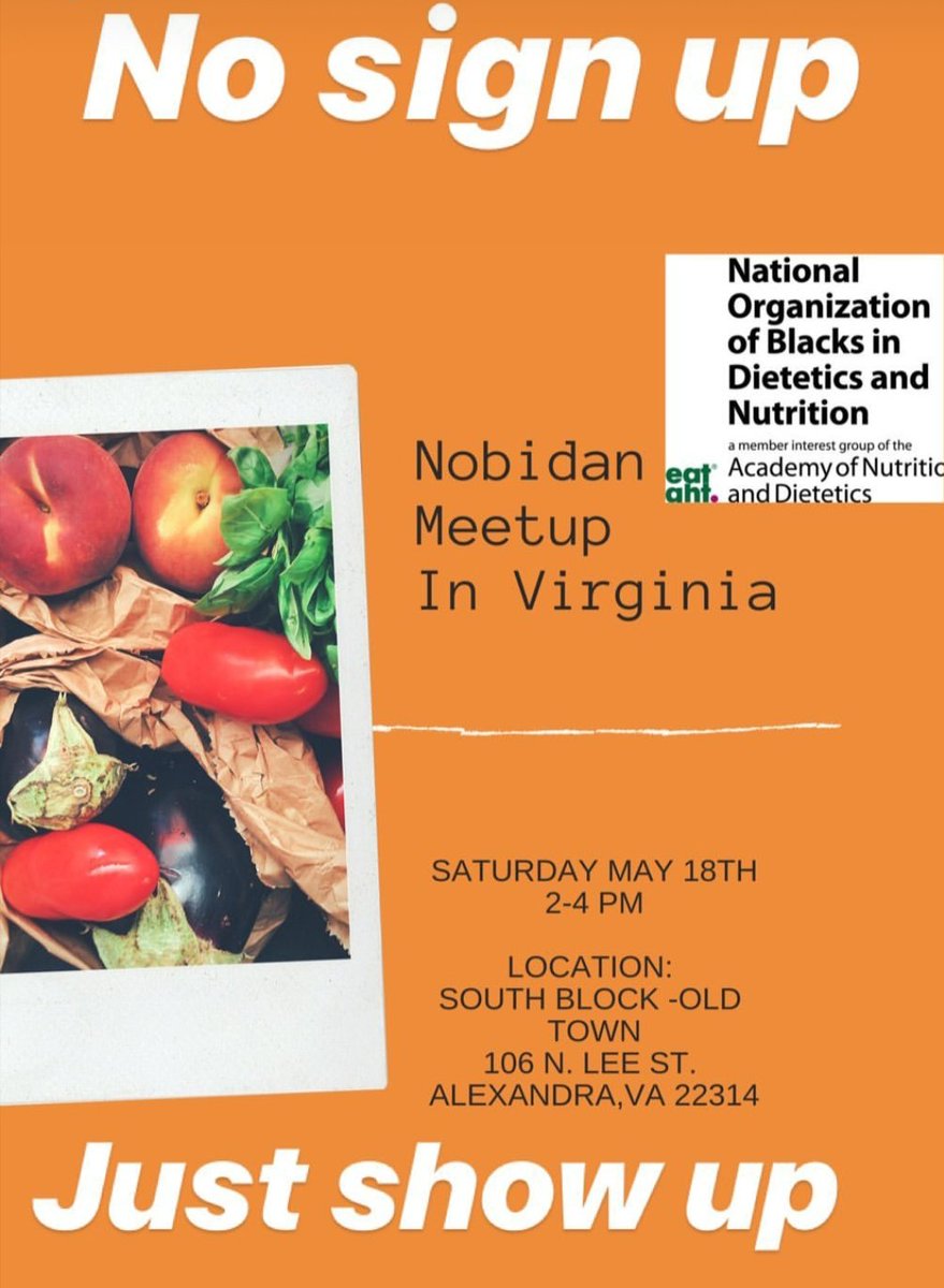 Join us this Saturday for a Virginia-area meet up!