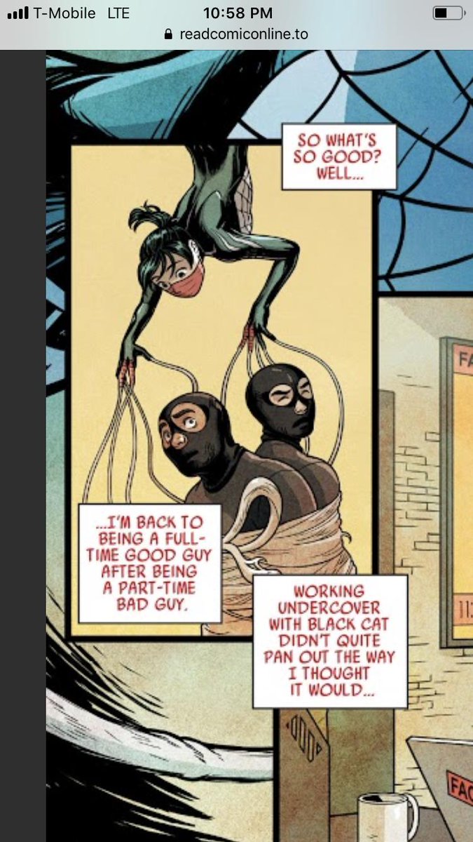JennivereLee's tweet photo. Finally caught up with my Silk comics👍Issues 8 to 19 🥰 https://t.co/HNHbJJFUl4