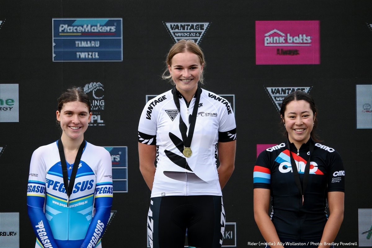 Congrats to Tineli Ambassador Ally Wollaston from Velo Project Women's Cycling Team, who recently won the under 19 National title in Timaru/New Zealand.