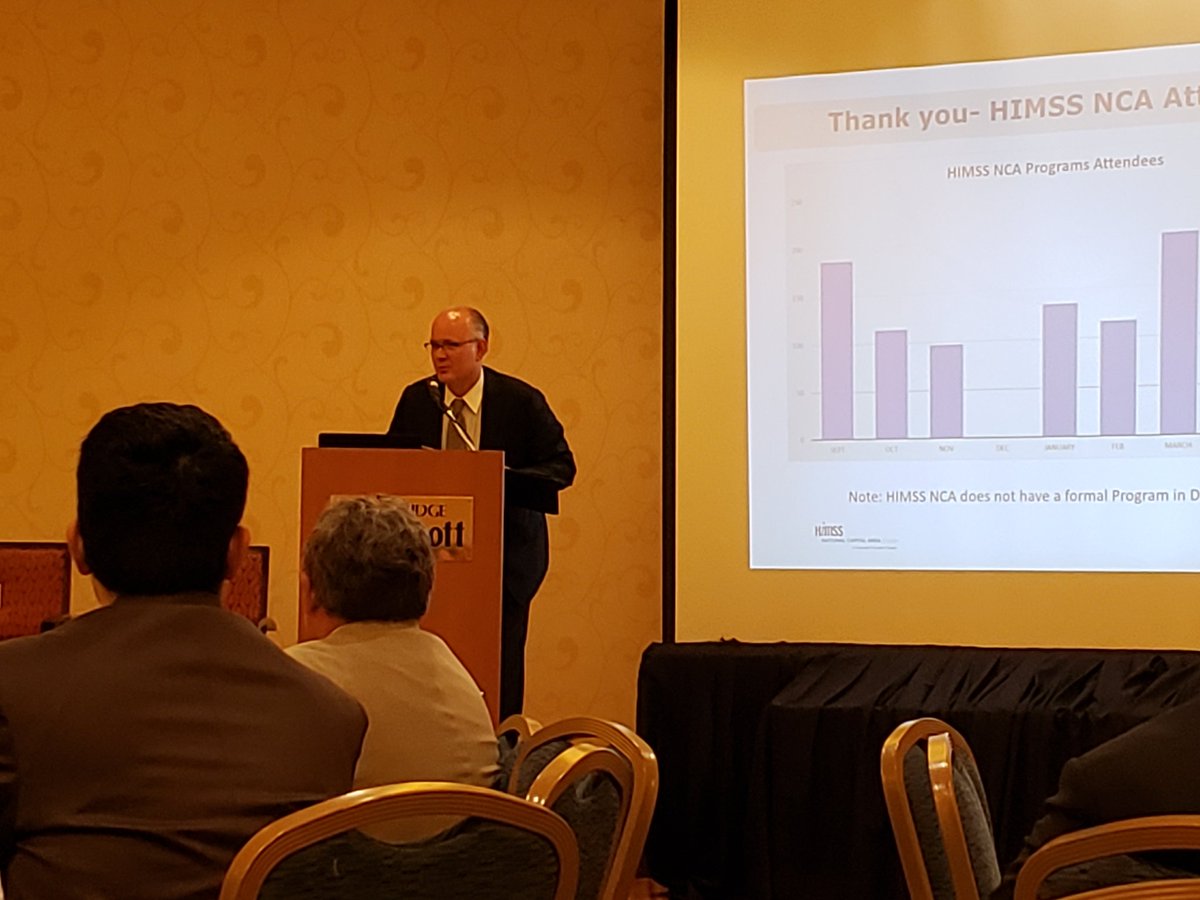 AMDEXCORP's tweet photo. The event has started with  Dr. Fizer @HIMSS_NCA #FedHealthIT @ONC_FHA #interoperability https://t.co/oXptZOQgrY