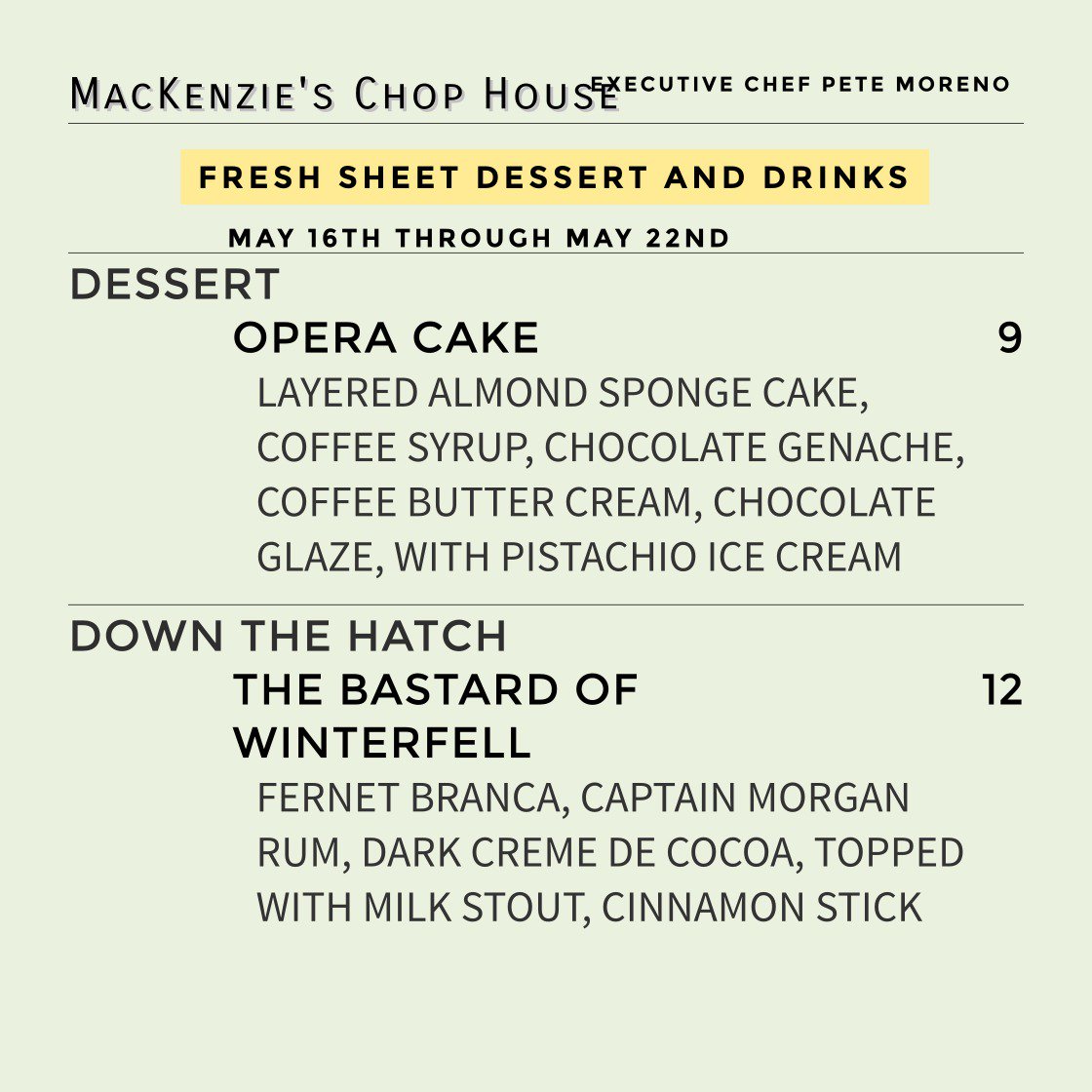 Dropping new specials every single week, its dinner time! #steakhouse #Coloradobison #specials #ribeye