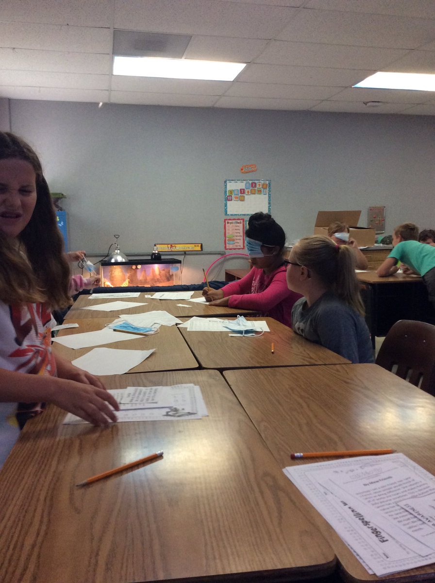 missydunning's tweet photo. Disability Awareness was very enlightening for 4th. Thank you Ana Shed for the great resources @LampasasHSE https://t.co/COwL3lC5GF