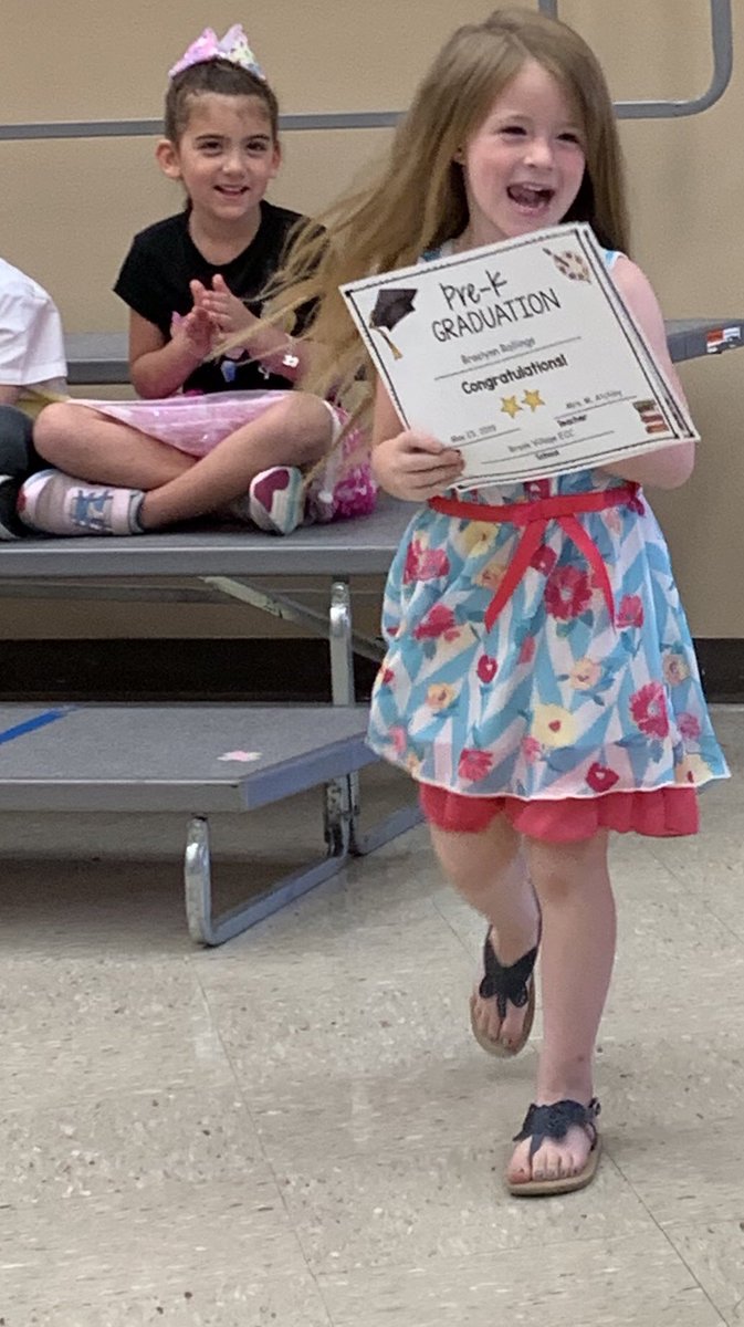 PreKwithMrsA's tweet image. Our graduation was a success! All smiles as they got their diplomas. They make my heart so happy❤️