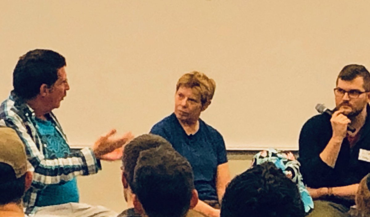 Epic ⁦<a href="/nyctechdebates/">NYC Tech Debates</a>⁩ with ⁦<a href="/sandimetz/">Sandi Metz</a>⁩ and ⁦@David_a_black⁩ by ⁦@StrideDev⁩