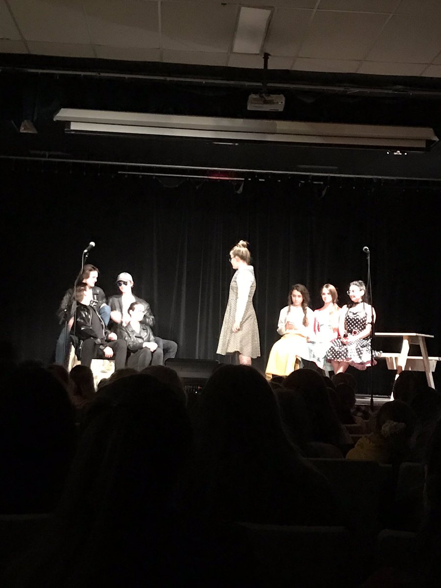 TrishaKlancar's tweet photo. Grease lightening @StPatsHighQc @eafurlong @CQSB https://t.co/JpLgnnKj0k