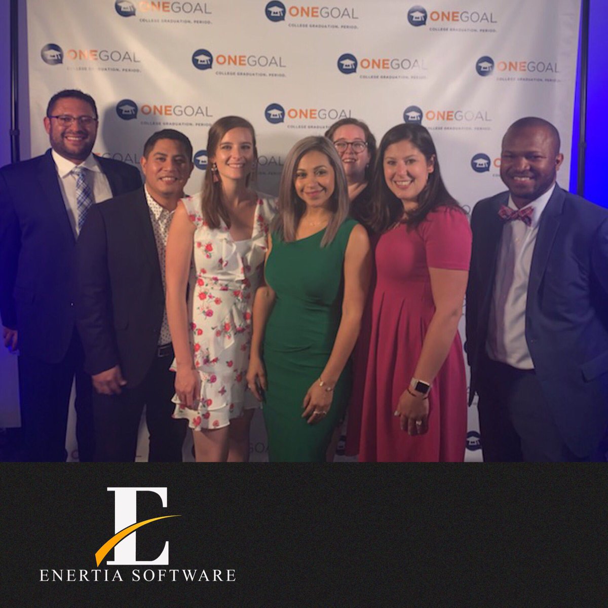 EnertiaSoftware's tweet photo. #EnertiaSoftware cleans up nice!
Looking GOOD at the @OneGoalGraduate Charity Dinner!
#OneGoalGraduate #EnertiaHelpingHands
#TeamEnertia https://t.co/KAeRPGeefg