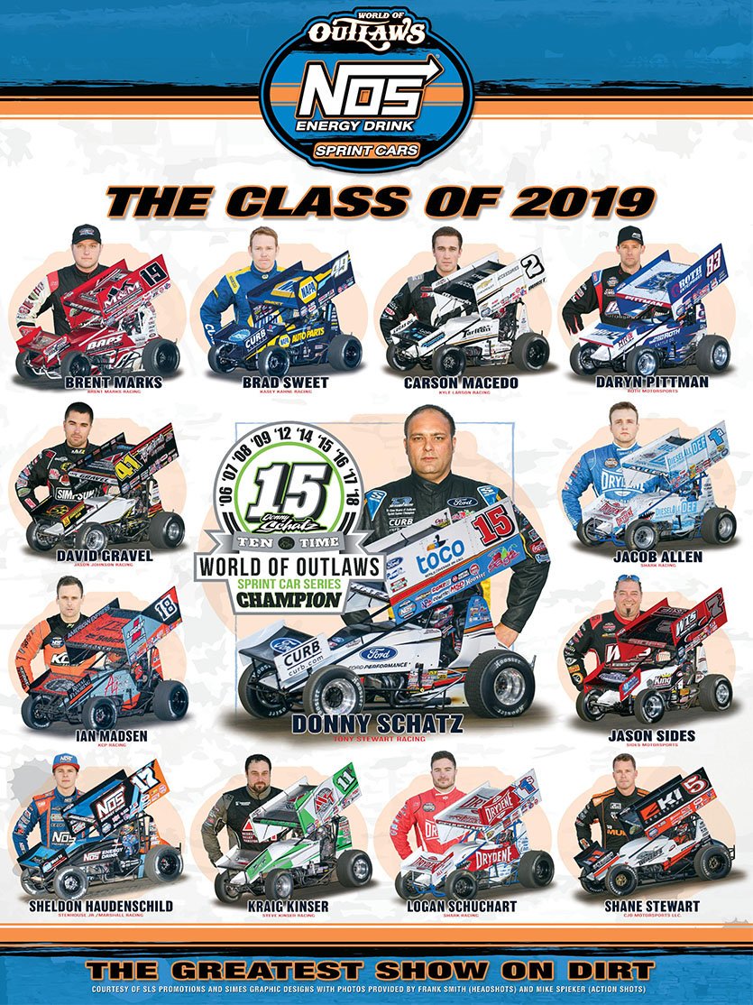 SLS Promotions (@sls_promotions) on Twitter photo The Class of 2019 Poster is here!!! Purchase a Pit Combo in advance for any of the 10 SLS Promotions <a href="/WorldofOutlaws/">World of Outlaws</a> events to get your's.
Buy tickets online at slspromotions.ticketforce.com or call 815-344-2023. The Class of 2019 Poster is here!!! Purchase a Pit Combo in advance for any of the 10 SLS Promotions <a href="/WorldofOutlaws/">World of Outlaws</a> events to get your's.
Buy tickets online at slspromotions.ticketforce.com or call 815-344-2023.