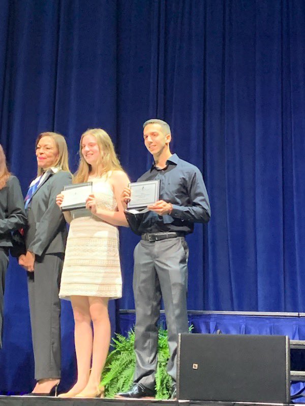 SMSHCobras's tweet photo. Congratulations to Carlos Fernandez for receiving Honorable Mention in Mathematics. #mhsilverknights @MDCPSCentral @MDCPS #smsh2019 #silverselfie https://t.co/Yz9GnAR47C