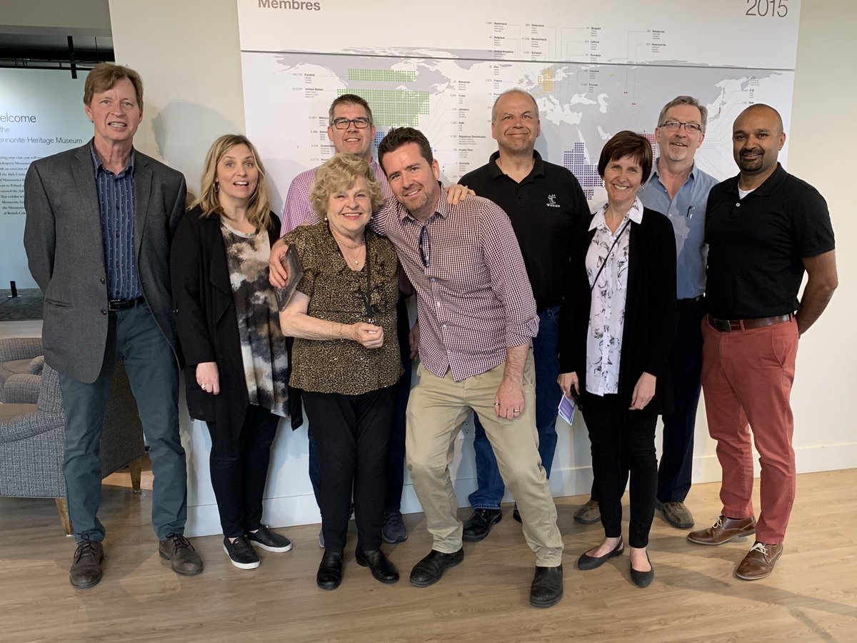 headofschools's tweet photo. A special welcome to the Heads of Canadian Mennonite Schools! 🇨🇦 https://t.co/lV2f6h18dd