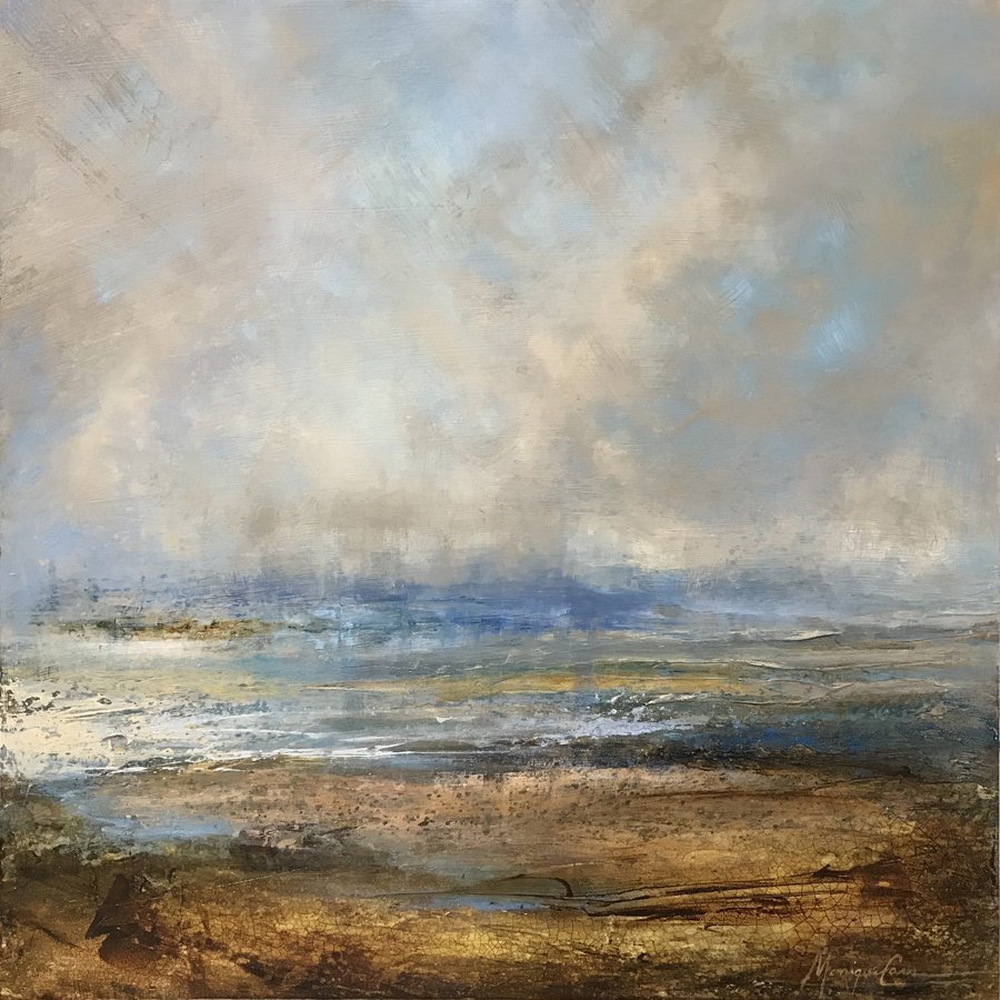 New seascape collection in progress. Oil on panel 20'X20'.#seascapepainting #abstractseascape #contemporarylandscapepainting #contemporarylandscape #fineart #contemporaryart