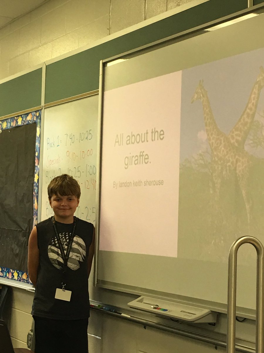 Last day for 21st Century kids did an amazing job on their science animal projects. <a href="/AYEThoroughbred/">Anthony Elementary School</a>