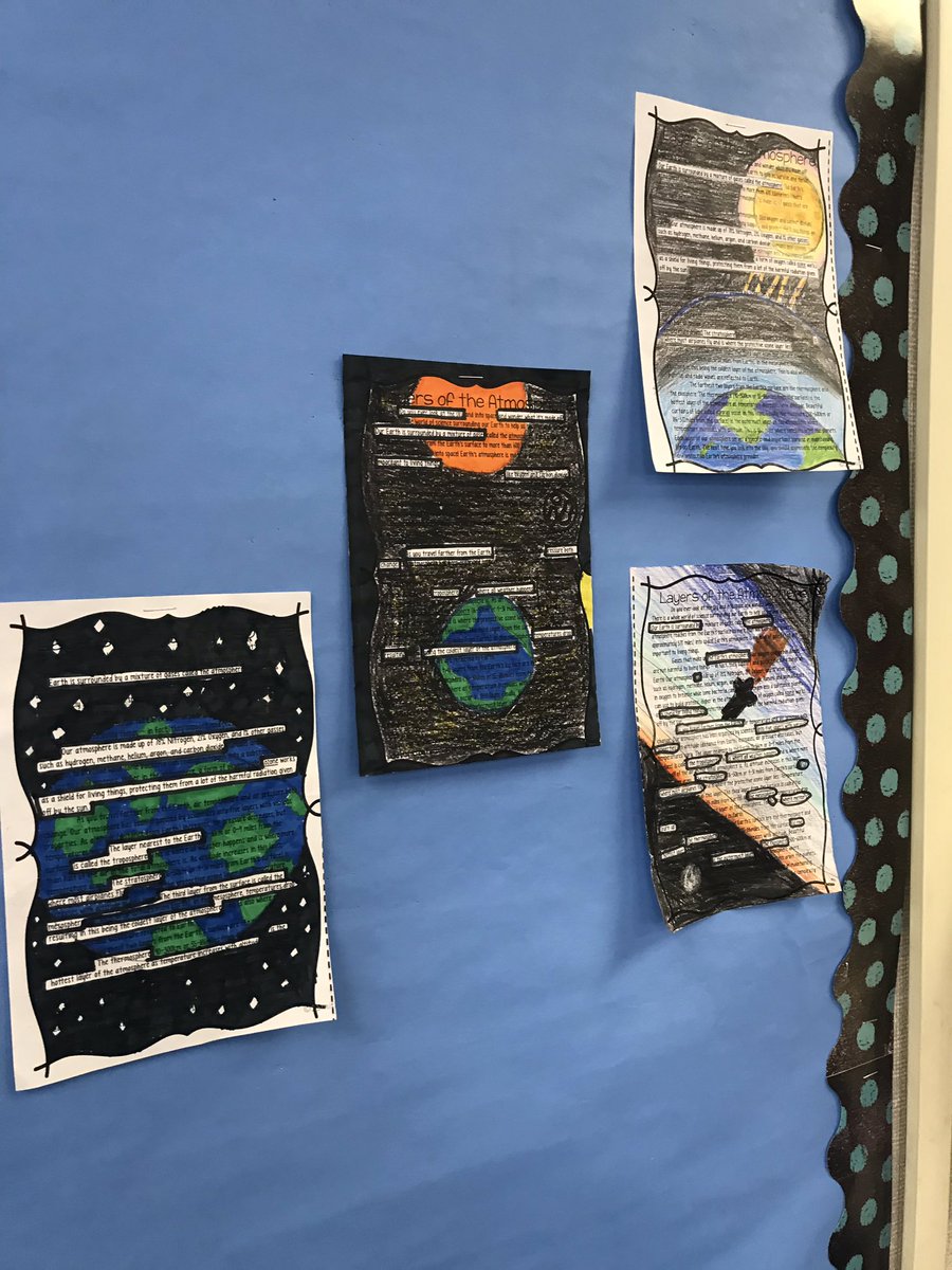 MrsATaylor17's tweet photo. Students had so much fun with this today! Loved how they turned out. #gardenelementaryk6 https://t.co/9jGECblTv9