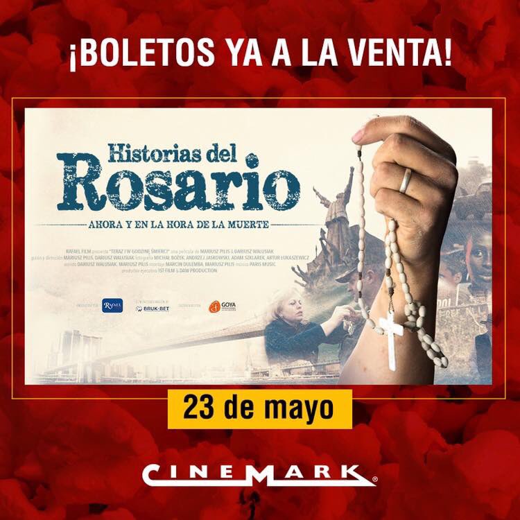 LAHIT1047's tweet photo. #RadioHit1047fm y #CineMarkNicaragua te invitan a disfrutar de esta grandiosa película de como el rezo del rosario puede cambiar el curso de la historia. Exclusivamente para ti este próximo 22 de mayo. https://t.co/XQyk3S03WA