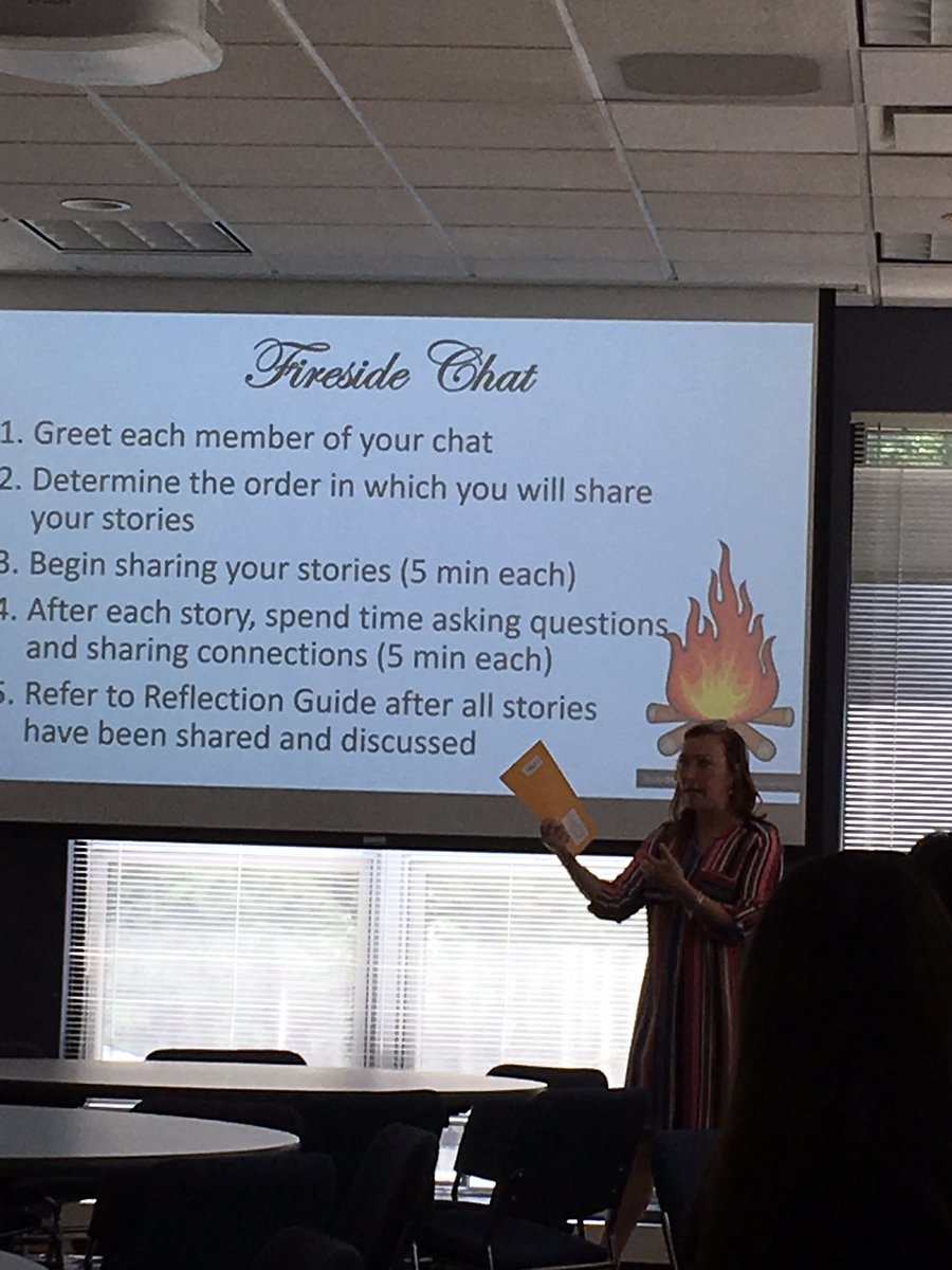 KHarmon17's tweet photo. Fireside chats and walking Smore‘s. #justanotherworkday #thankyou @Jill_Snell81 @clarekruft @liz_berquist https://t.co/fnCgBvUoTt