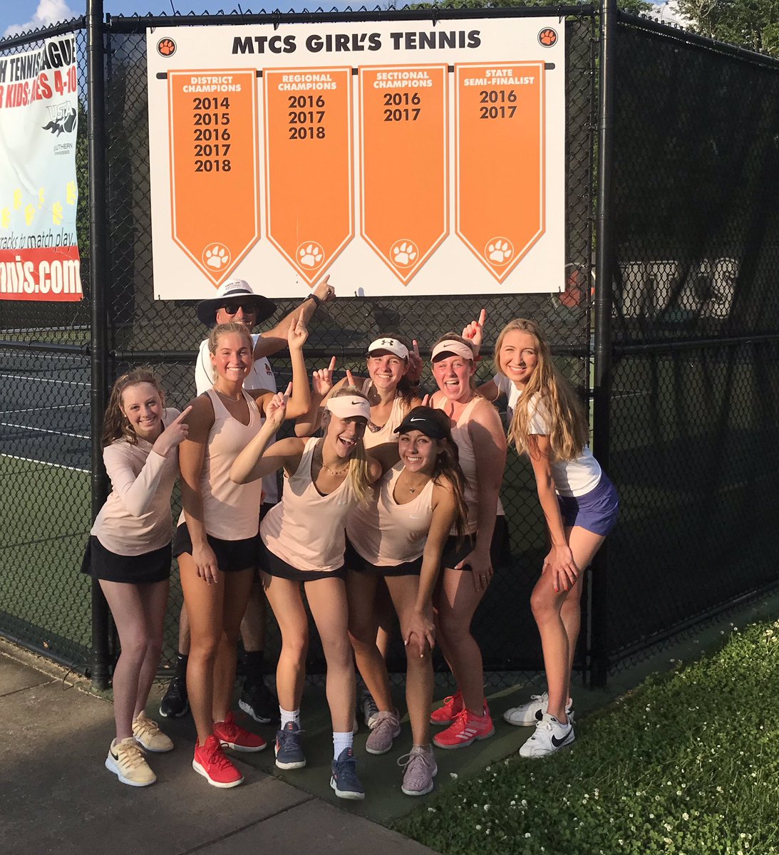 MTCS_Tennis's tweet photo. Boom !!! MTCS Girls Tennis wins the Sub State match against Chattanooga Christian 4-1 to move to the final four of the state team tournament. Next up Tuesday winner of St. George’s and USN . @cecil_joyce @Mboro_Post https://t.co/ifFFtokMqE