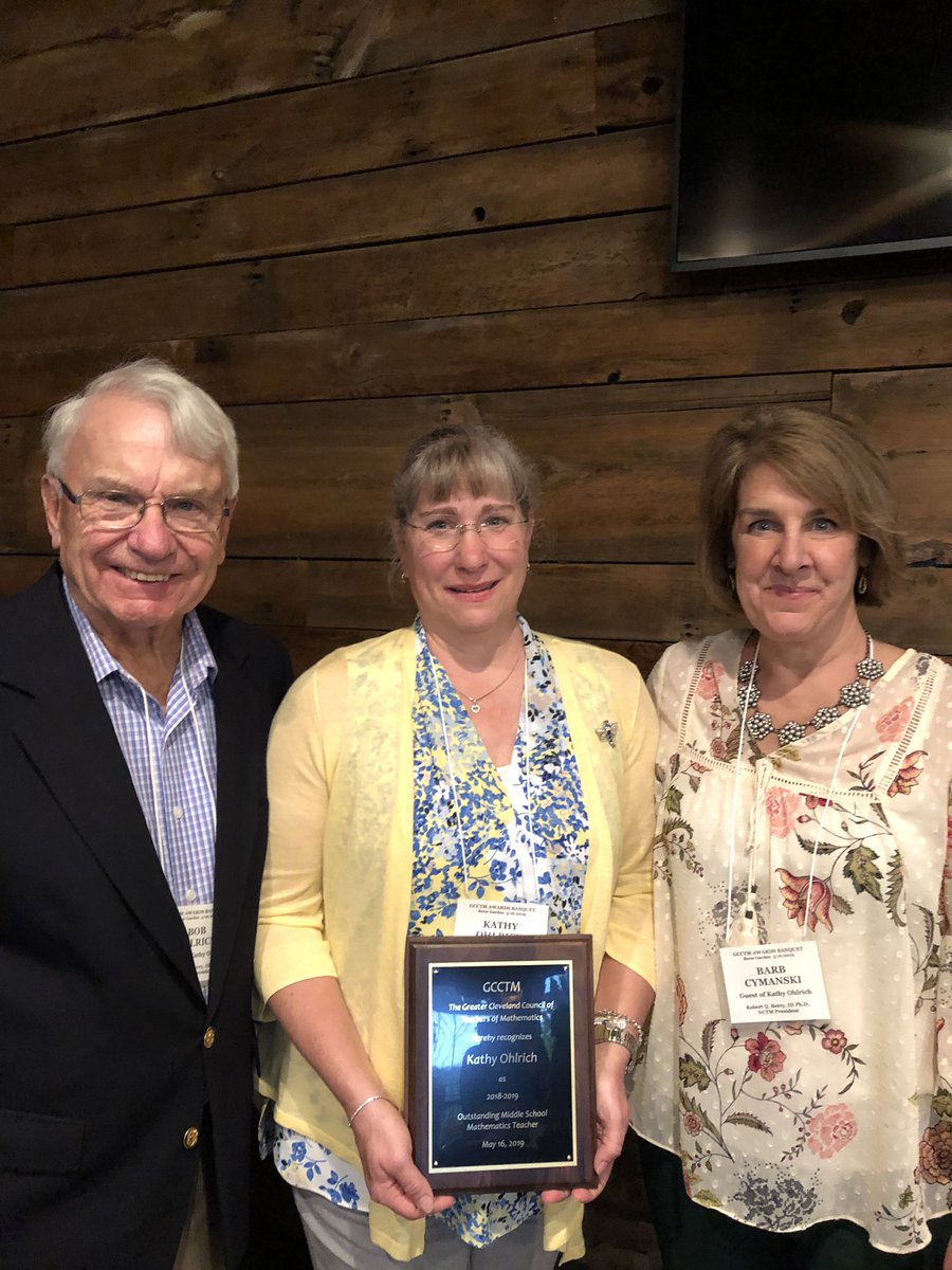 bcymanski's tweet image. Congratulations @k_ohlrich GCCTM 6-8 Outstanding Educator Award winner  #CFEVS #MissionPossible #EveryoneisaMathematician