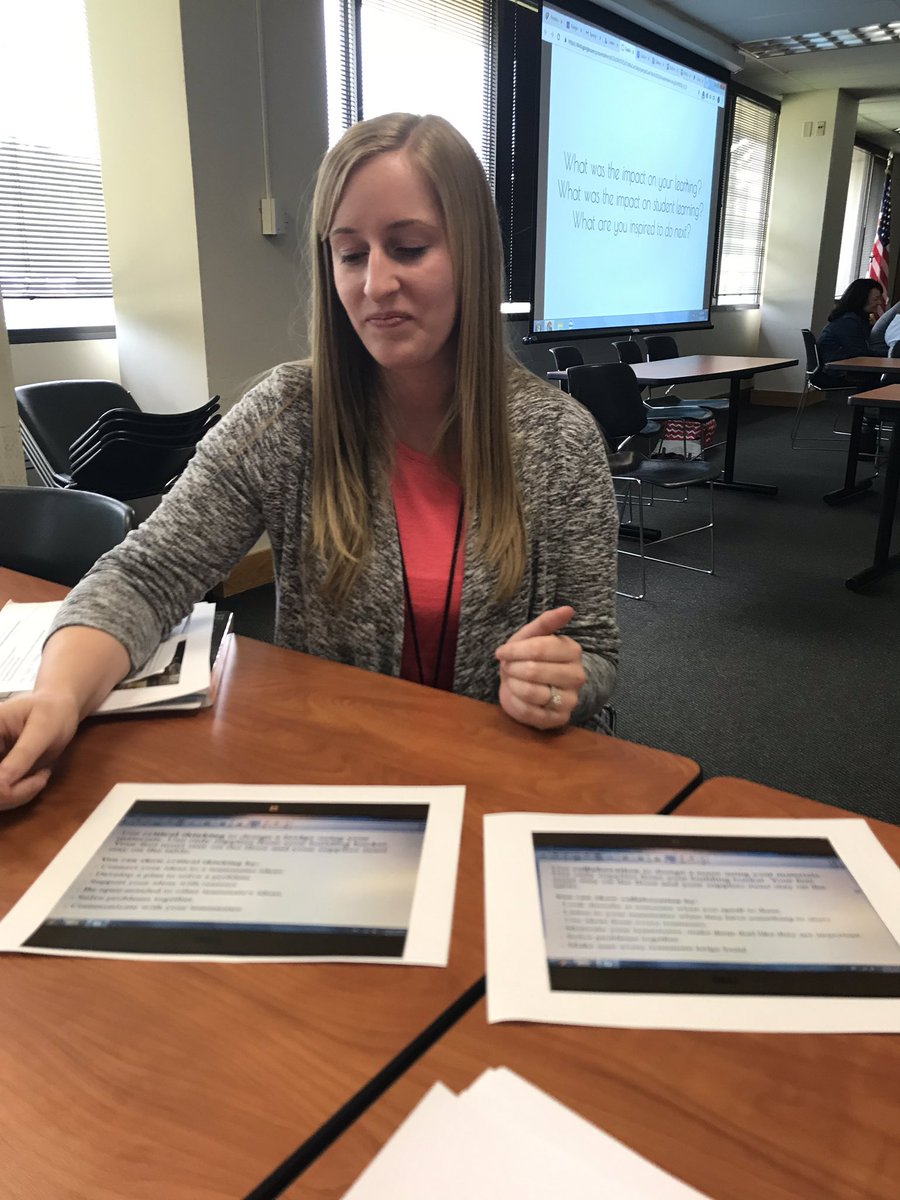 allieseiling's tweet photo. Wow! Today in our final class for Creating Cultures of Thinking, teachers shared their picture of practice ... it is incredible to see their work in action! #ItsWorthIt #HawkeyePride #ItsWorthThinking https://t.co/4jSKtQXfqY
