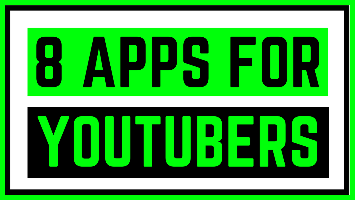 YouTubeBlastOff's tweet photo. 8 Apps Every YouTuber Should Try Today: https://t.co/aQfdGL1KUB Check it out now. Make sure to leave a like if it's helpful. Thanks, everyone! #smallyoutuber #smallyoutubers #SmallYouTuberArmy #smallyoutubercommunity https://t.co/dcmFazMxnH