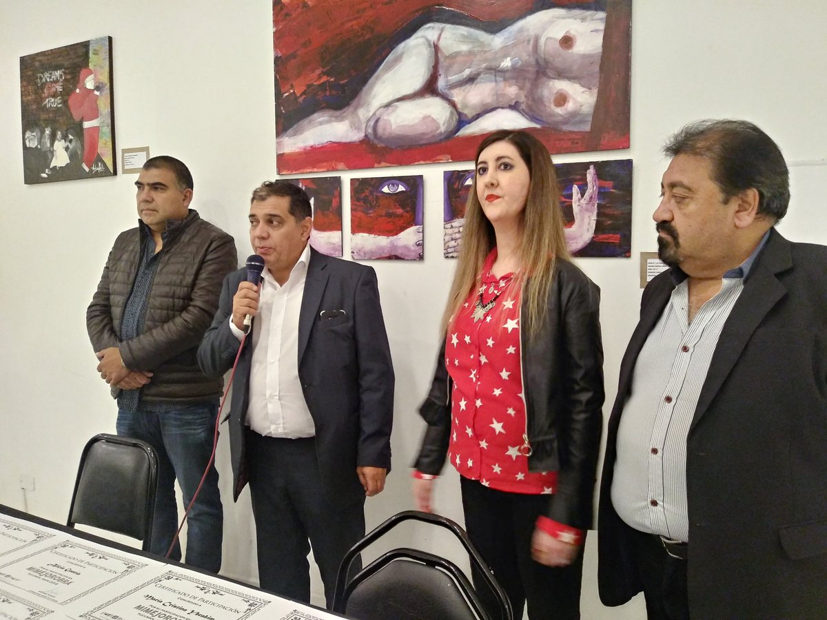 Mutualidadprov's tweet photo. ✔ Hasta el 30 de mayo se podrá disfrutar de la muestra "Mi mejor Obra".

✔ Es libre y gratuita.

✔ Los expositores pueden mostrar sus obras sin pagar cánon. 

✔ Los visitantes pueden votar y elegir a la mejor obra. https://t.co/KEkKtXrn7Z