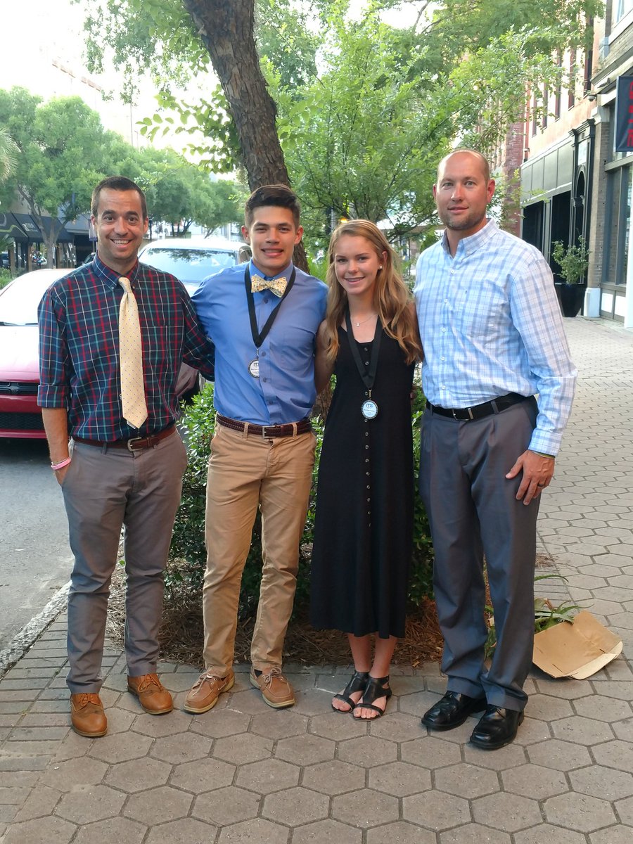 JeffDavis_XC's tweet photo. Congrats to Joshua Ratliff and @ZoieMarchant for being recognized at the @inthegame_mag All Sports Banquet tonight in Valdosta. It's a great time to be a member of #JDXC.
#itgnext https://t.co/i83jKu2ztW