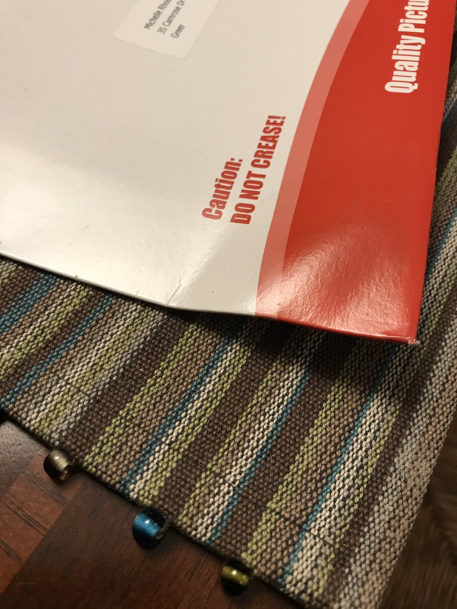 brianrhodes's tweet photo. @USPS @USPSHelp Inside this envelope (that says DO NOT CREASE) are $50 worth of photos. I’ll be visiting our local post office tomorrow to open the envelope in front of the post master. If the photos are creased, I’ll be expecting you to pay for what you damaged. https://t.co/Hoi80iSHJq