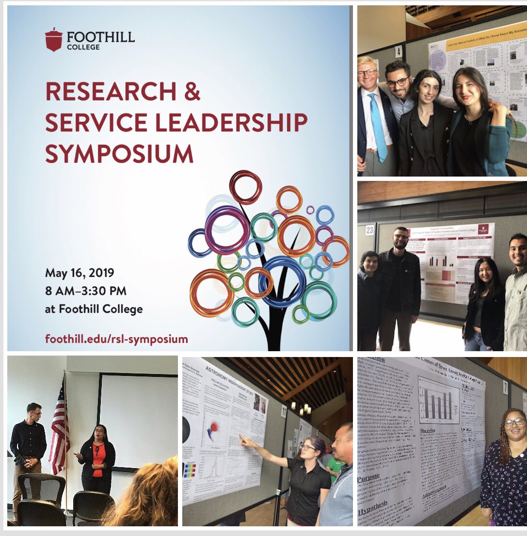 Congratulations to all who participated in the 2nd Foothill College Research &amp; Service Leadership Symposium! #EOPSstrong #iamfoothill