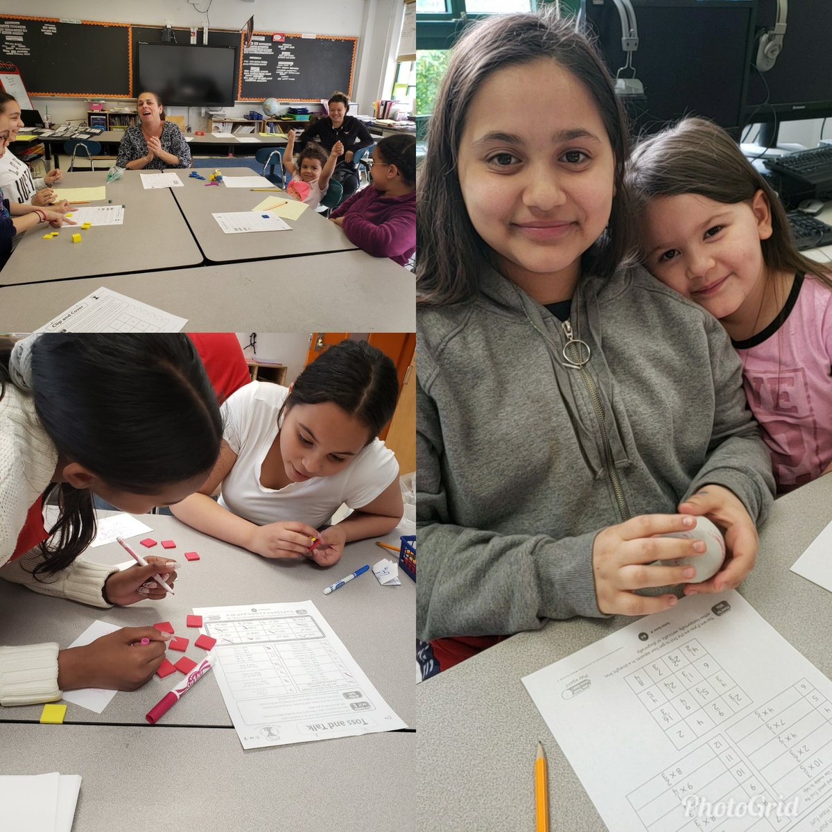 PS360BxStrong's tweet photo. Families learned how to play math games at Math Game Night 📏💵📈 and had fun doing it! #ps360 #csd10 #mathchat https://t.co/g8fBenEvcQ