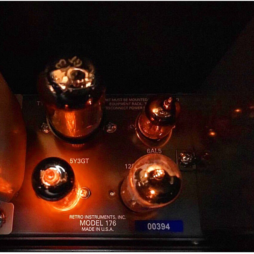 RetroInstrument's tweet photo. Nothing like the warm glow of a tube, especially working on the back of a Retro 176 limiting amplifier!
This particular unit owned by recording engineer @realjoshkeith co owner of @primerecording 🙌🏼🏮

#retroinstruments #music #recording #recordingstudio https://t.co/bw5zLucbCd